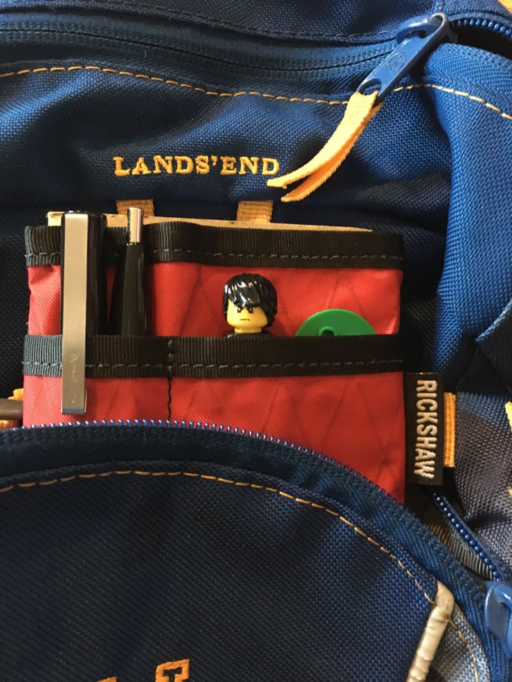 Red with Lego